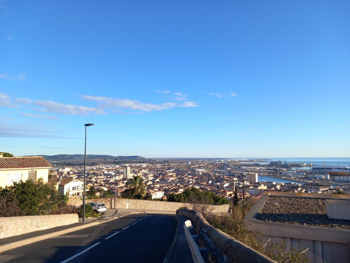 Chambre D'Hote - Vue Mer Au Mont Saint-Clair Sète Eksteriør bilde